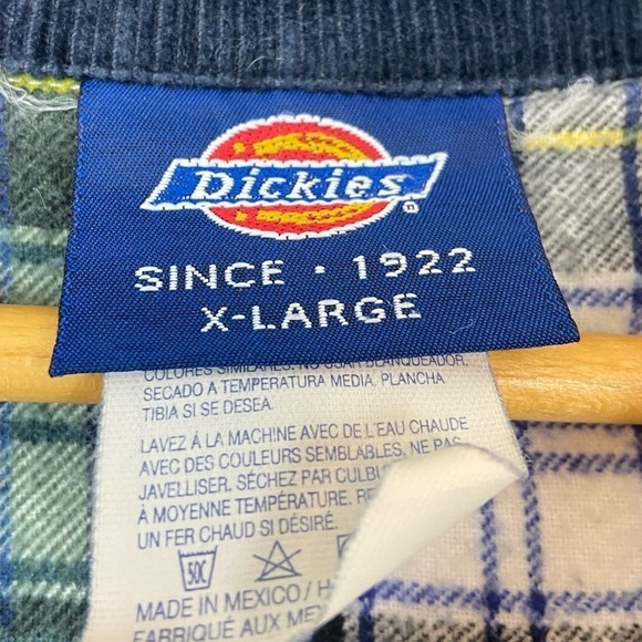 VINTAGE DICKIES BLANET LINED CANVAS WORK CHORE PAINTERS JACKET STREETWEAR MENS - Picture 9 of 14